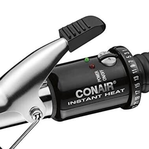 Conair Instant Heat 1" Curling Iron, 30 second Heat-Up, 25 Settings-Classic Curl - Picture 4 of 13